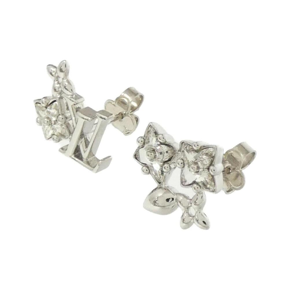 LOUIS VUITTON Silver Earrings - Picture 2 of 3